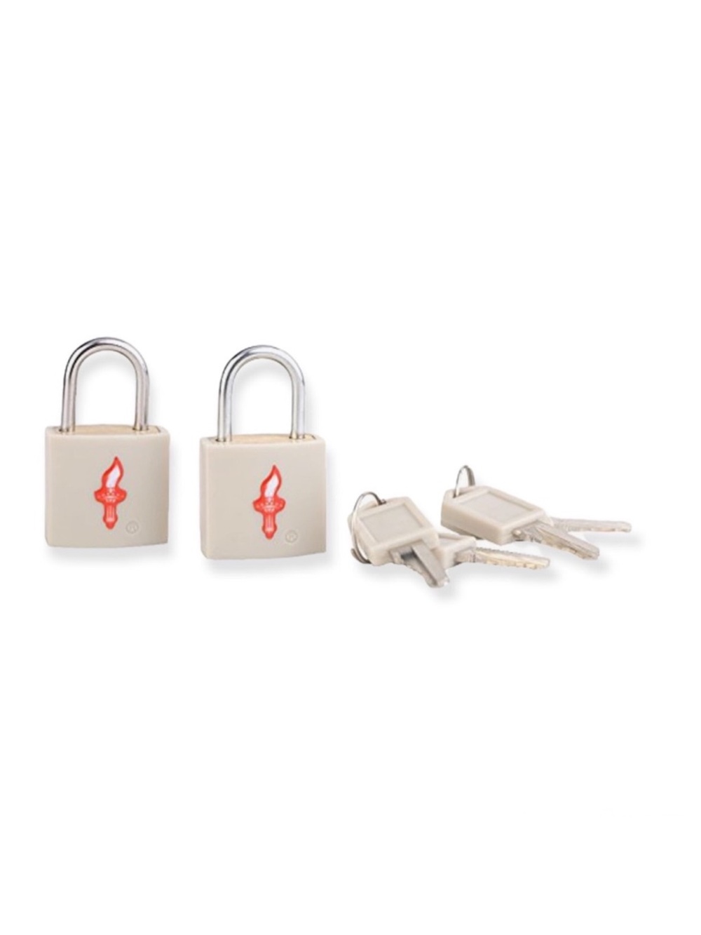 Safe Skies TSA Approved Luggage Locks and Keys 2 Pack